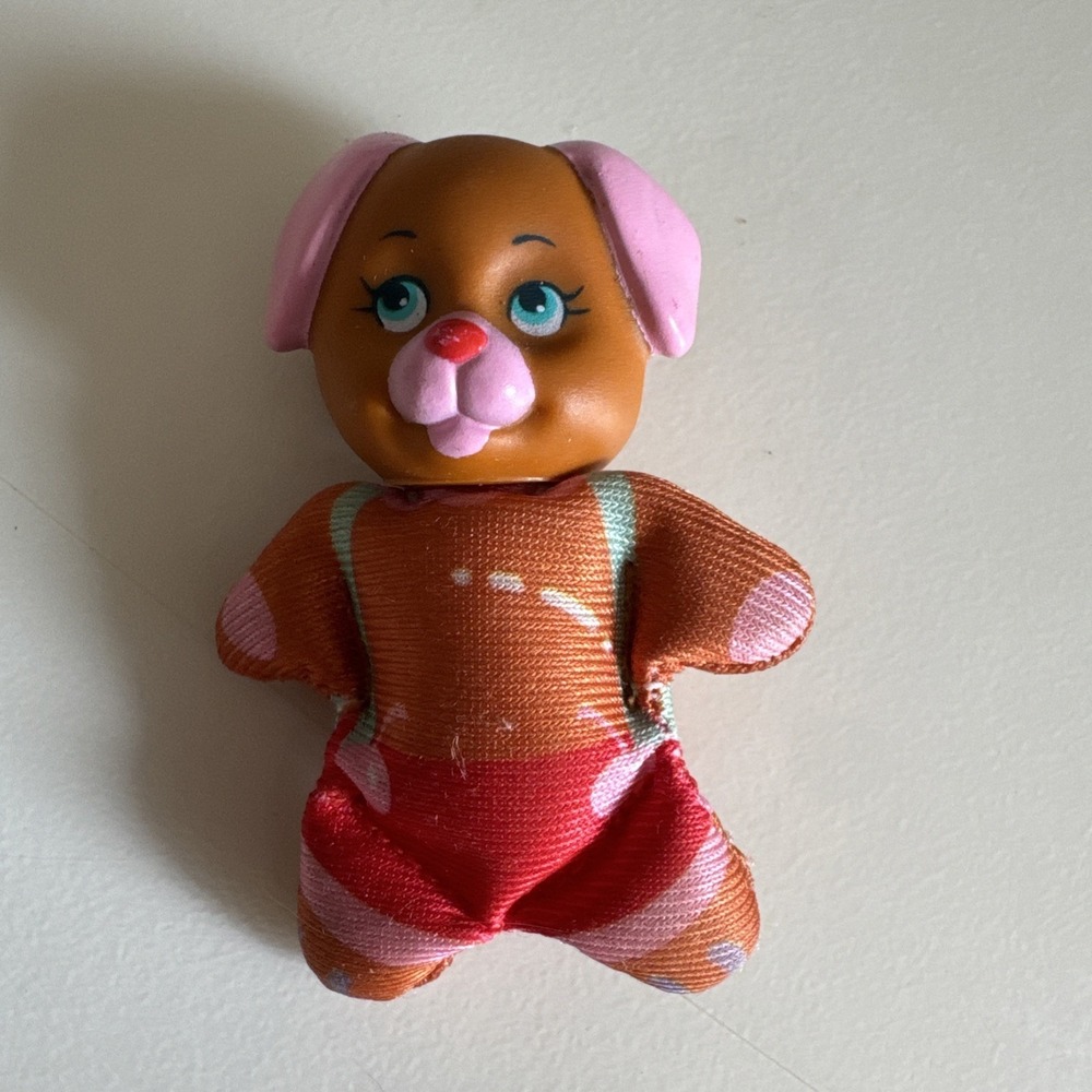 Vintage 1989 Lewis Galoob So Small Babies: Chocolate Cherry
